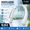 Ventilador de cuello portátil