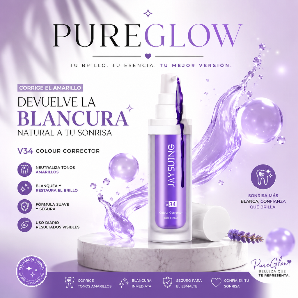 Blanqueador Dental Morada V34