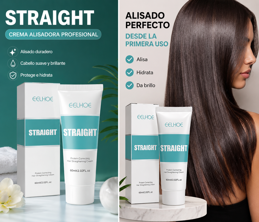 Crema para Alisar el Cabello