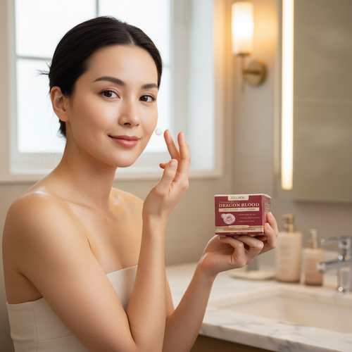 Crema hidratante antienvejecimiento con retinol placenta de dragón