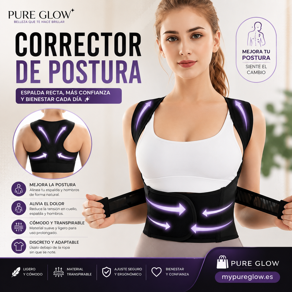 Corrector de Postura Para Mujer XL/XXL