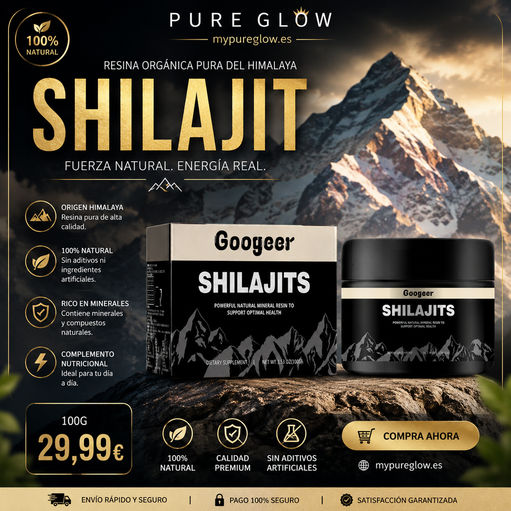 SHILAJIT Resina orgánica pura del Himalaya 100g